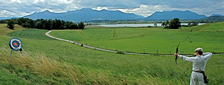 Meditatives Bogenschießen im Chiemgau