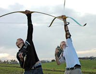 Bogenschiessen mit Leo Führen